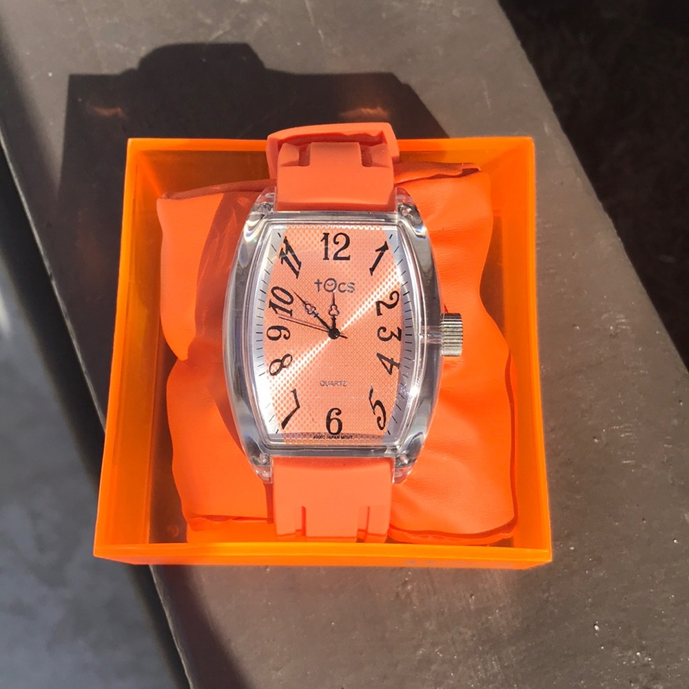 Tocs - water resistant stainless steel watch